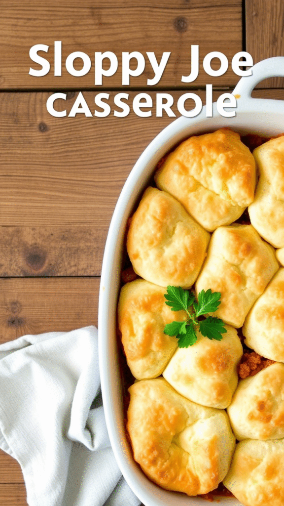 Sloppy Joe Casserole