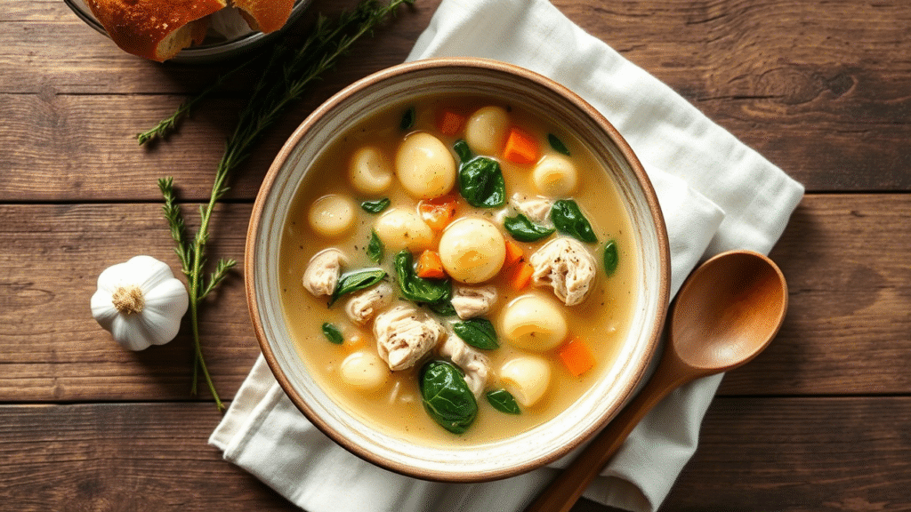 Chicken Gnocchi Soup