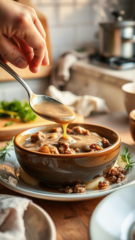 Hamburger Gravy Recipe