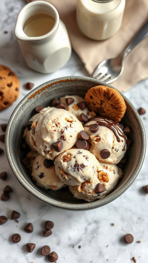 Chocolate Chip Cookie Dough Ice Cream