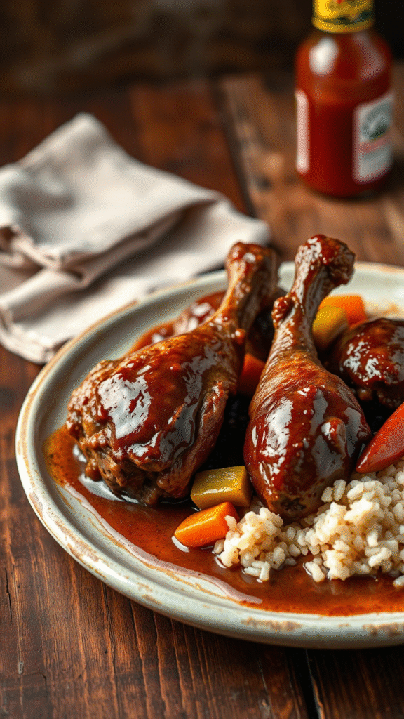 Brown Stew Chicken