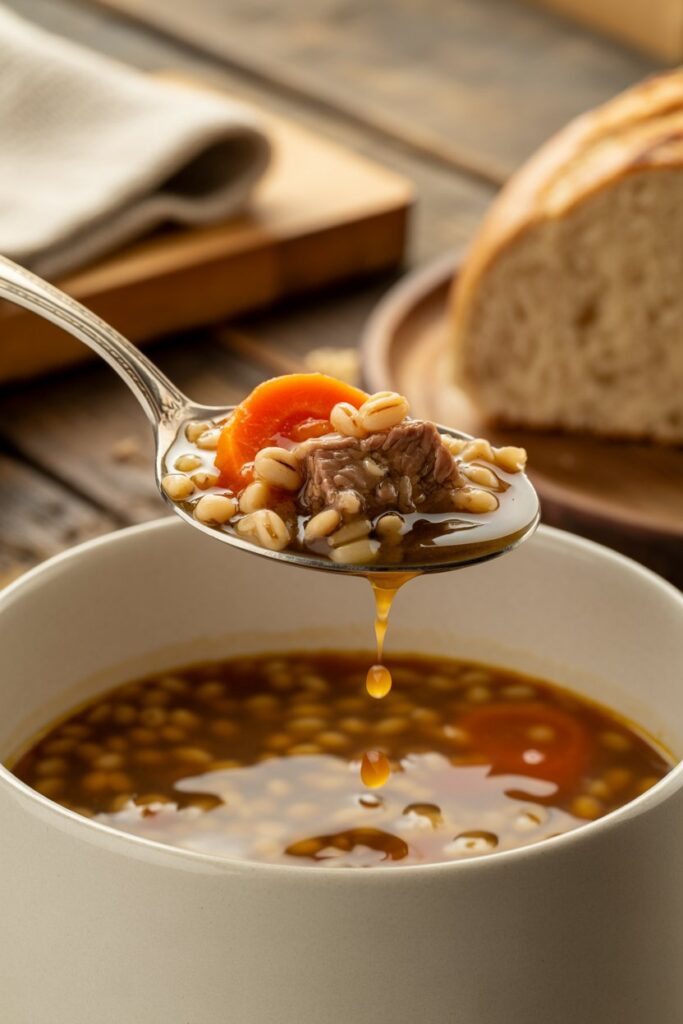 Beef Barley Soup Recipe
