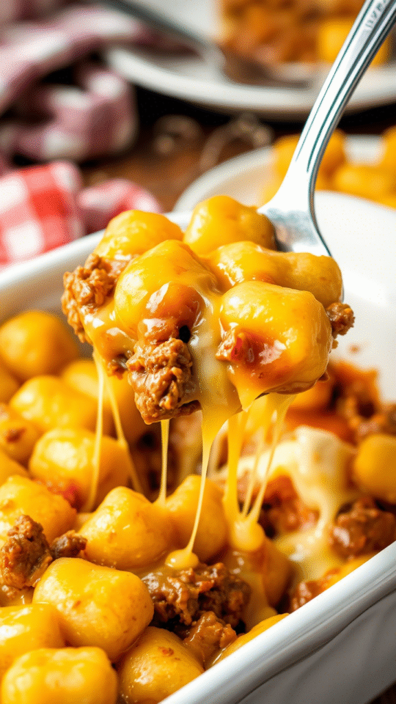 Cheesy Tater Tot Casserole