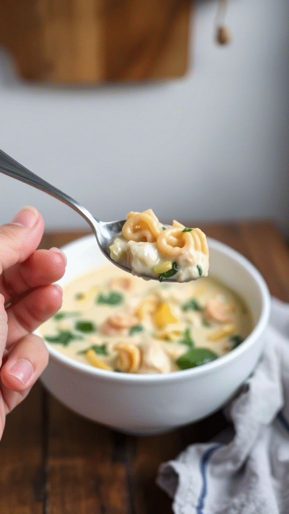 White Lasagna Soup