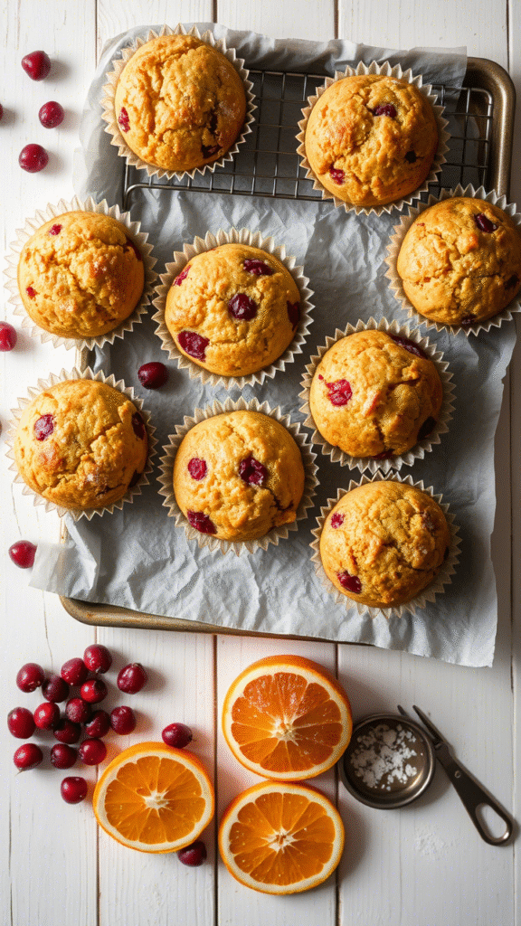 Cranberry Orange Muffins