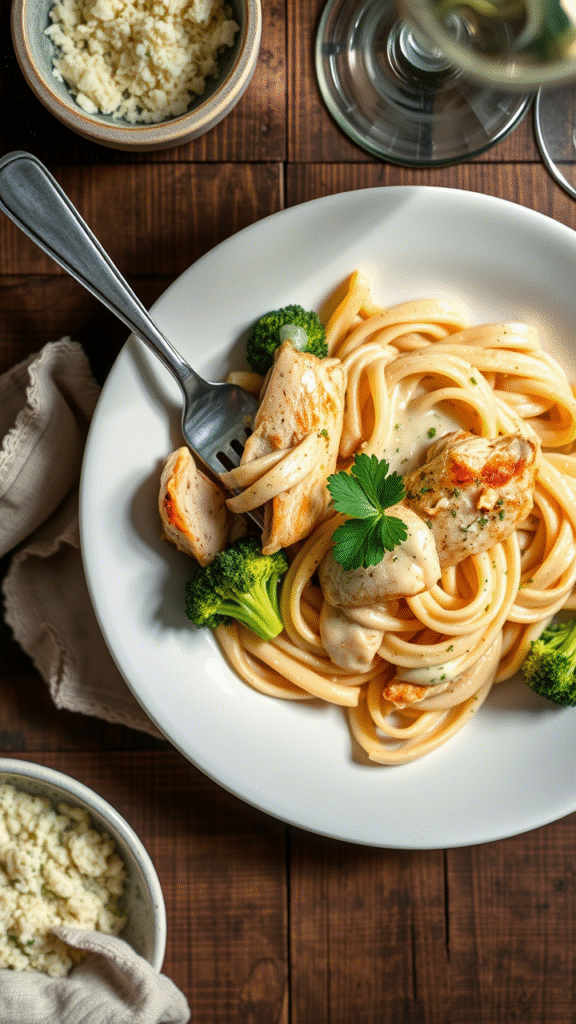 Chicken and Broccoli Pasta