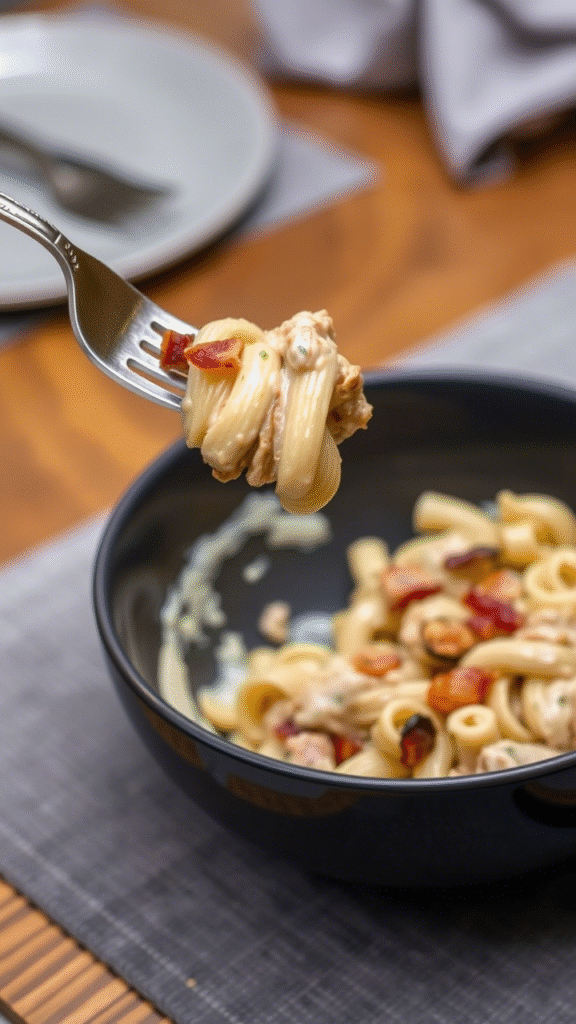 Chicken Bacon Ranch Pasta