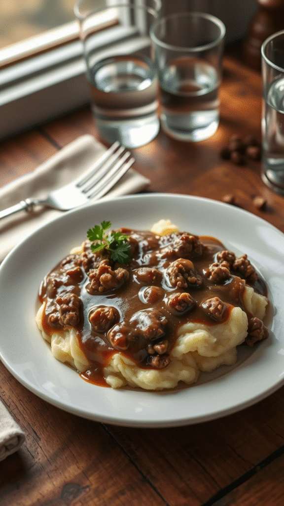 Hamburger Gravy Recipe