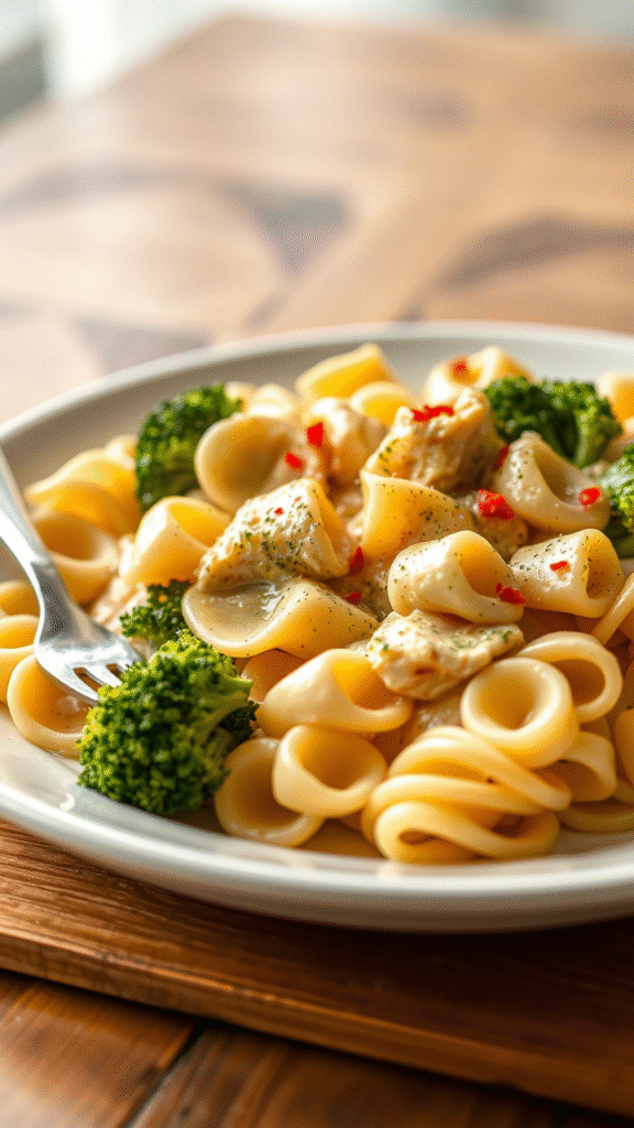 Chicken and Broccoli Pasta