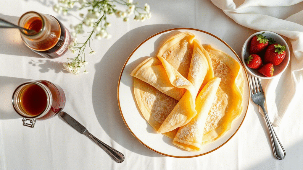 Vanilla Crepes