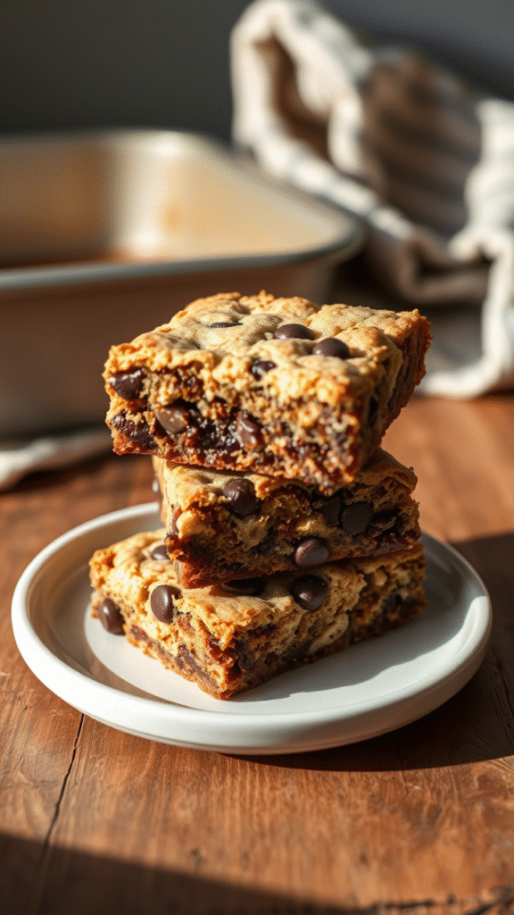 Lazy Chocolate Chip Cookie Bars