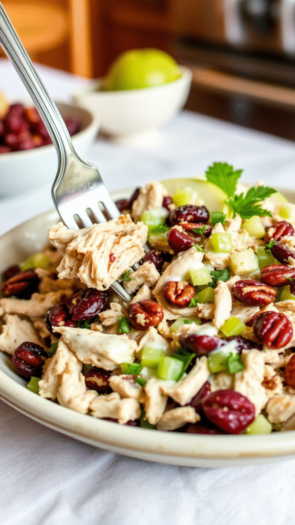 Cranberry Pecan Chicken Salad