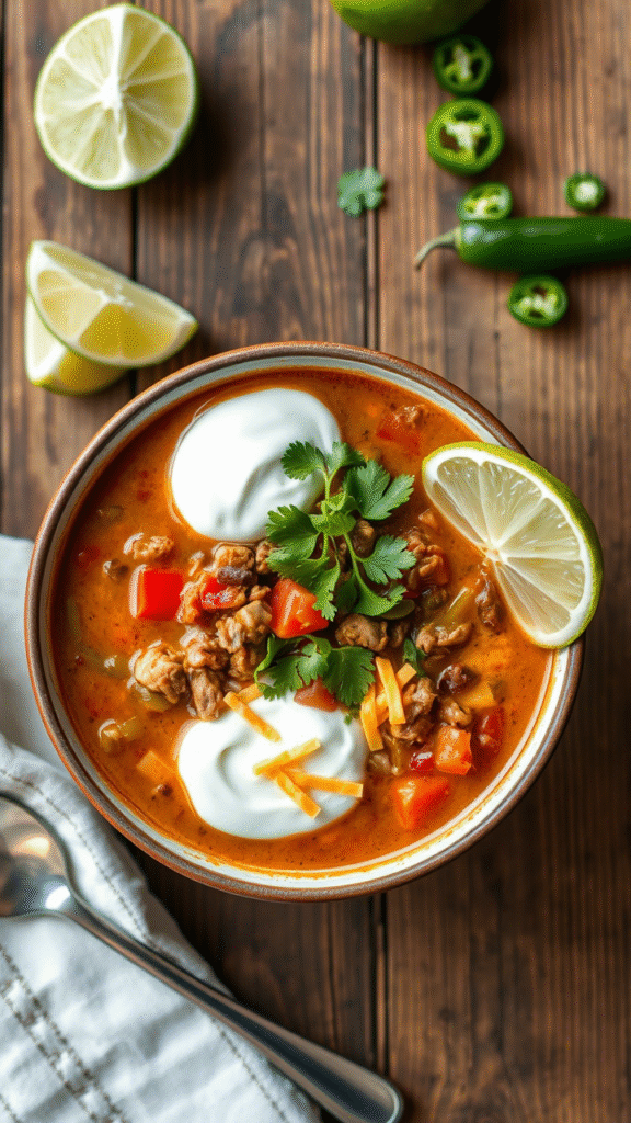Low Carb Taco Soup