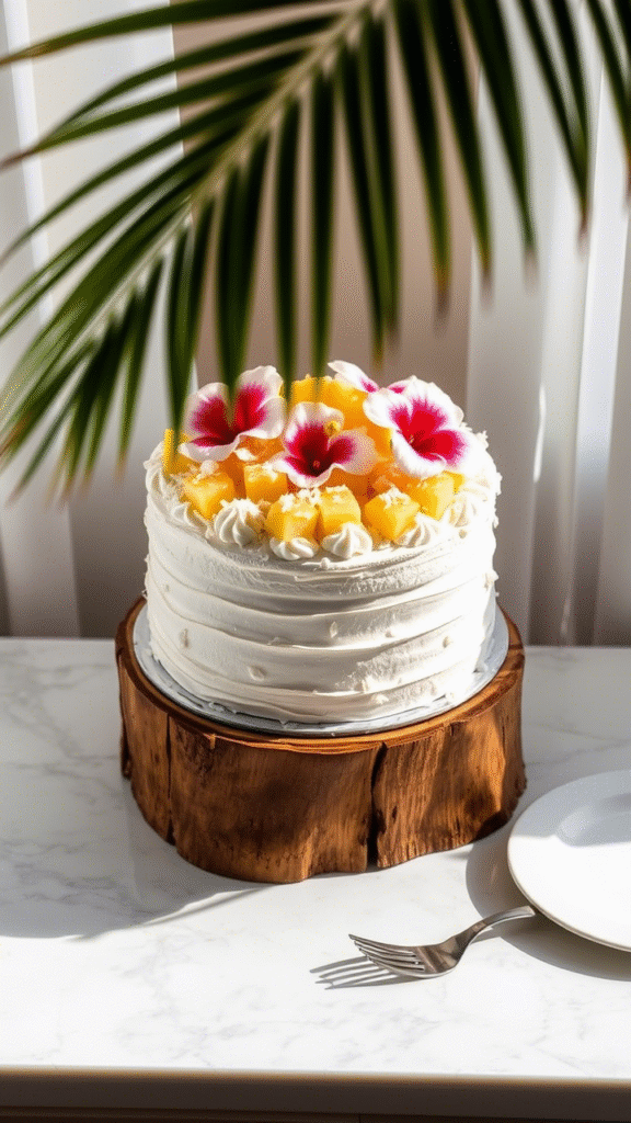 Hawaiian Pineapple Cake