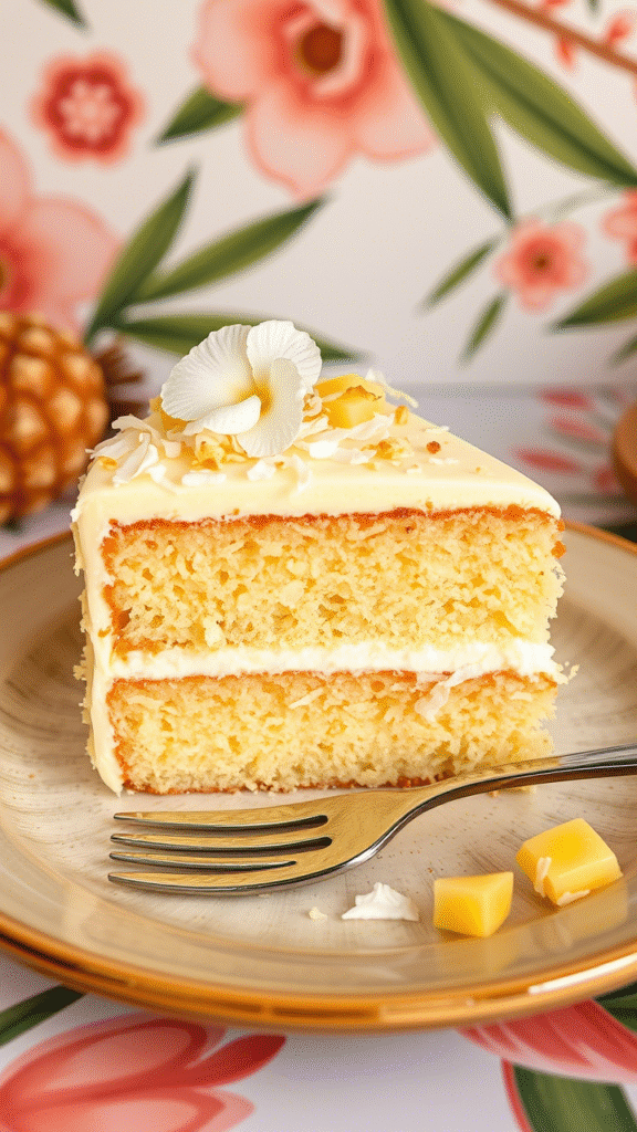 Hawaiian Pineapple Cake
