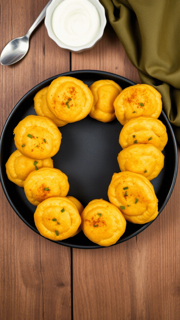 Leftover Mashed Potato Cheese Puffs