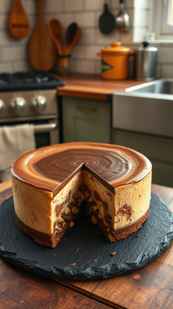 Snickers Cheesecake