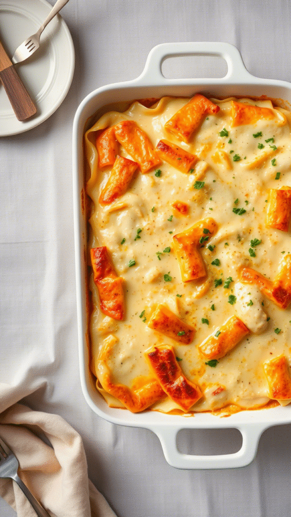 Chicken Alfredo Lasagna