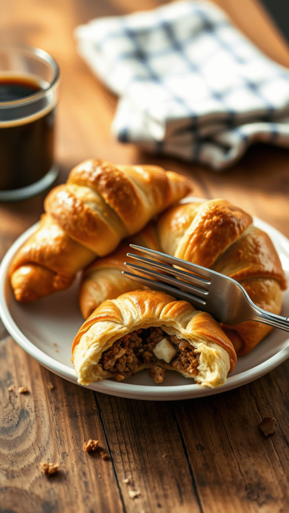 Sausage Cream Cheese Crescents