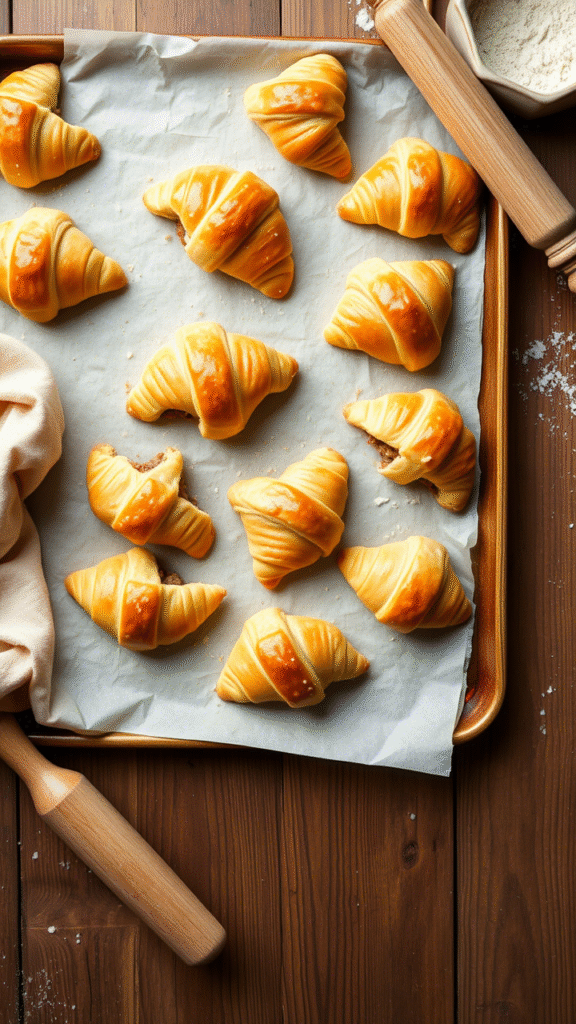 Sausage Cream Cheese Crescents
