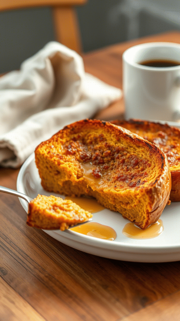 Pumpkin Pie French Toast