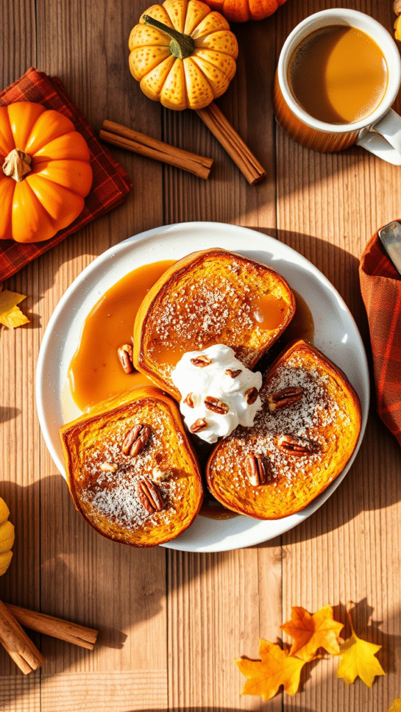 Pumpkin Pie French Toast