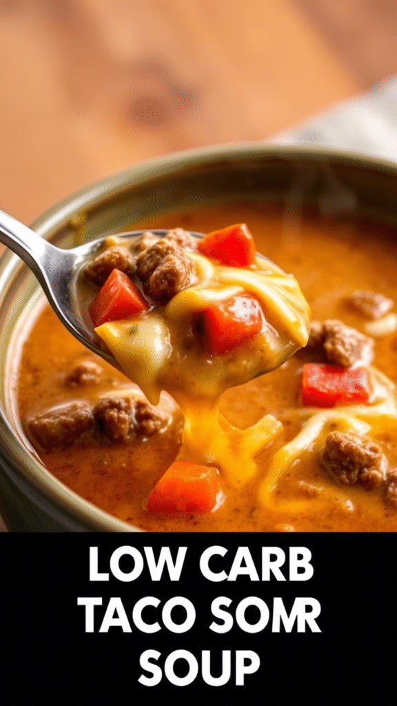 Low Carb Taco Soup