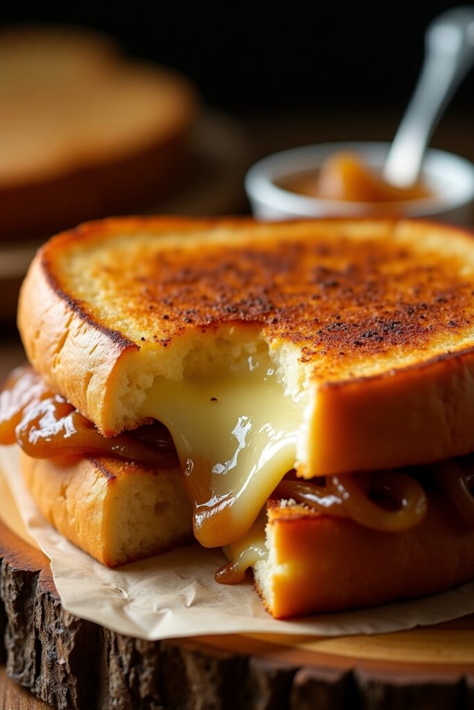 12 French Onion Grilled Cheese