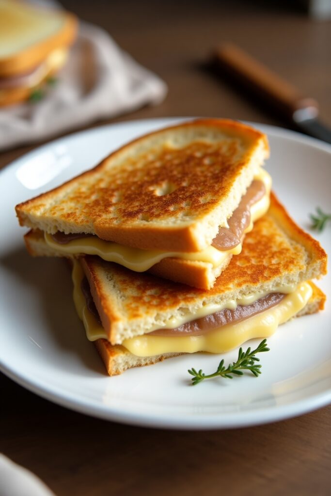 12 French Onion Grilled Cheese