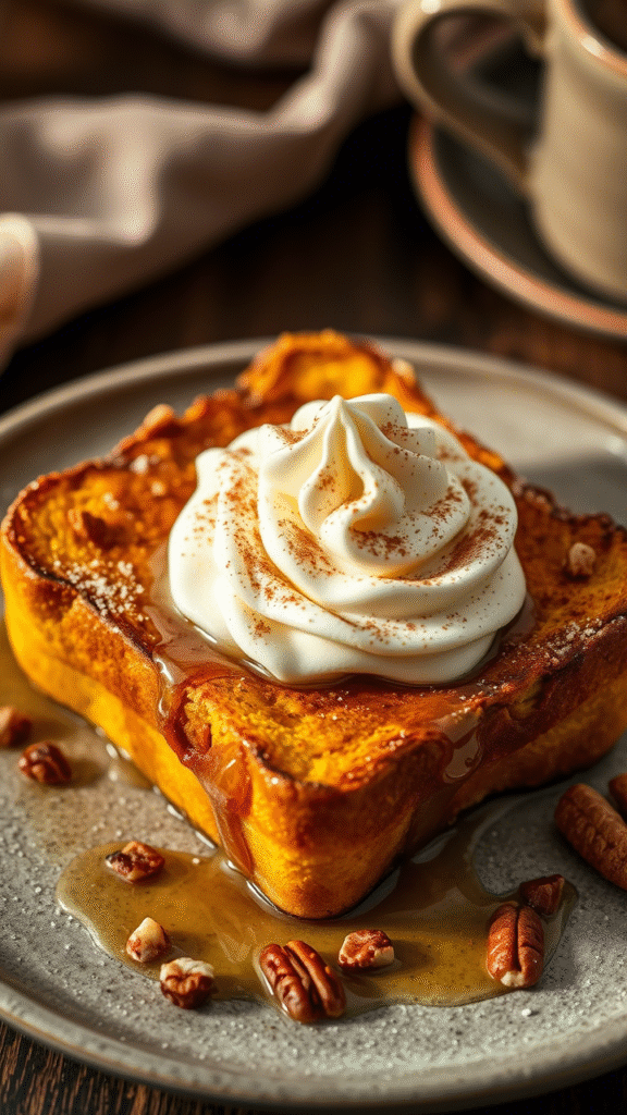 Pumpkin Pie French Toast