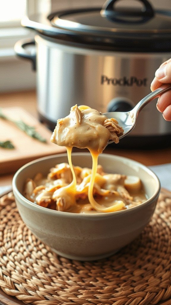 Crockpot Chicken and Gravy