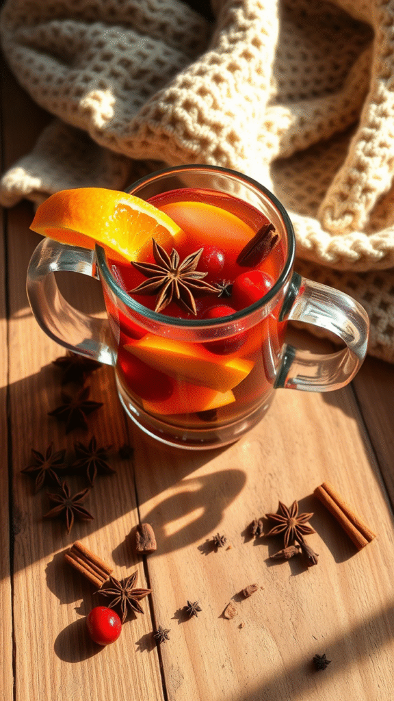 Spiced Cranberry Apple Cider