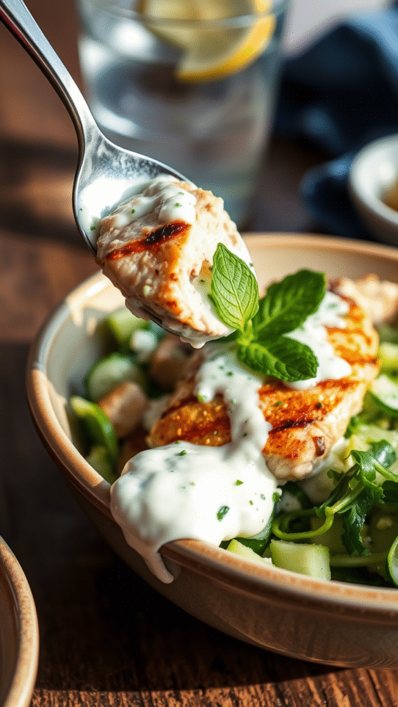 Tzatziki Chicken Salad
