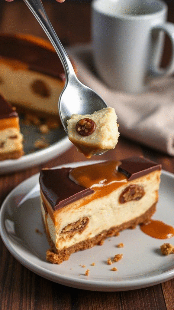 Snickers Cheesecake