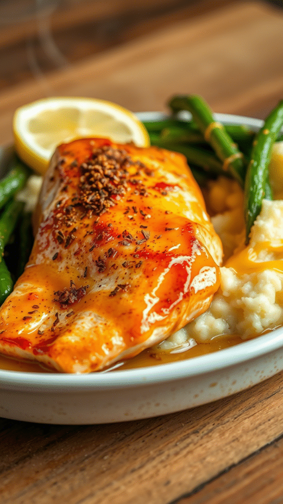 Cajun Honey Butter Salmon