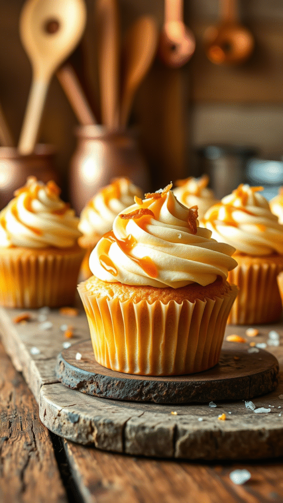Salted Caramel Cupcakes