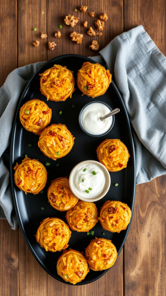 Sausage Hashbrown Bites