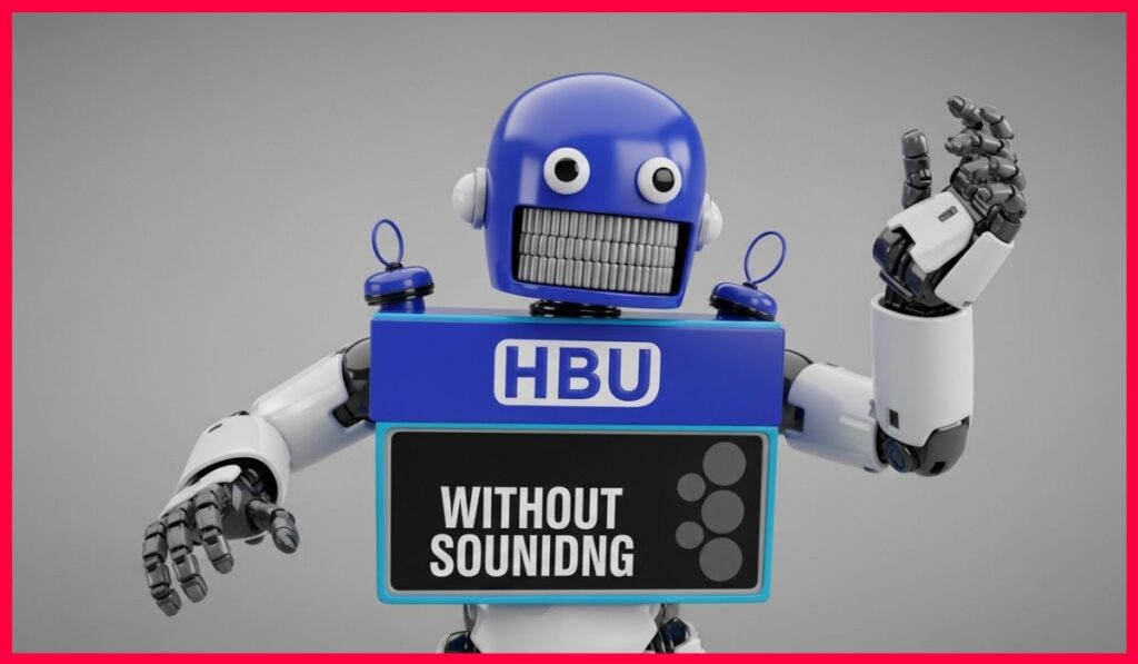 HBU Without Sounding Robotic