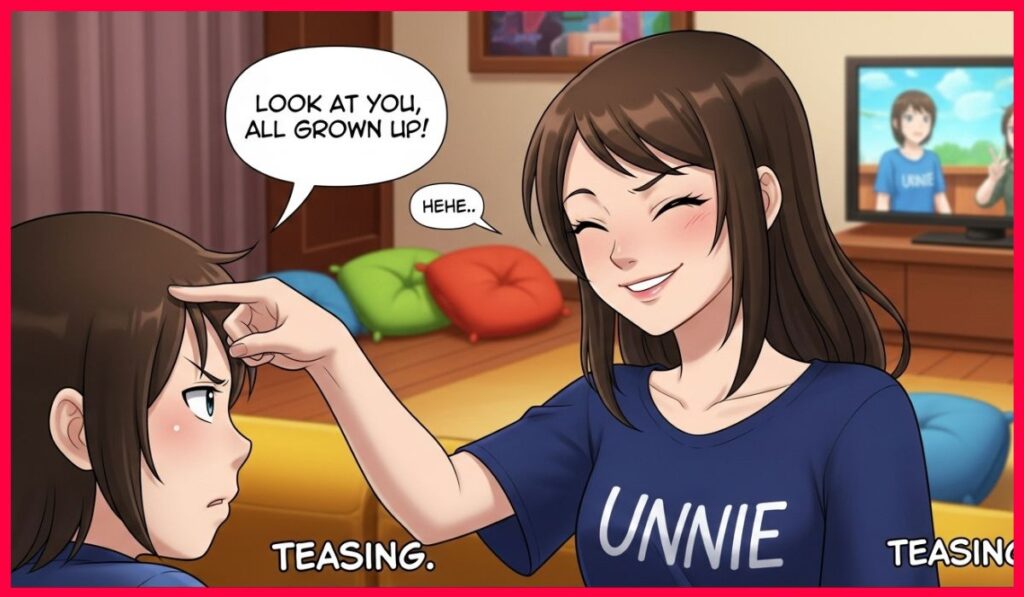 Different Emotional Tones of Unnie 