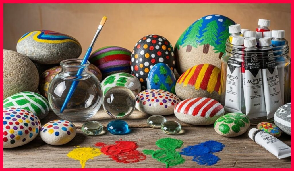 Fun with Rocks, Glass, and Paint